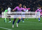 2024欧洲杯对阵表,2024年欧洲杯预选赛